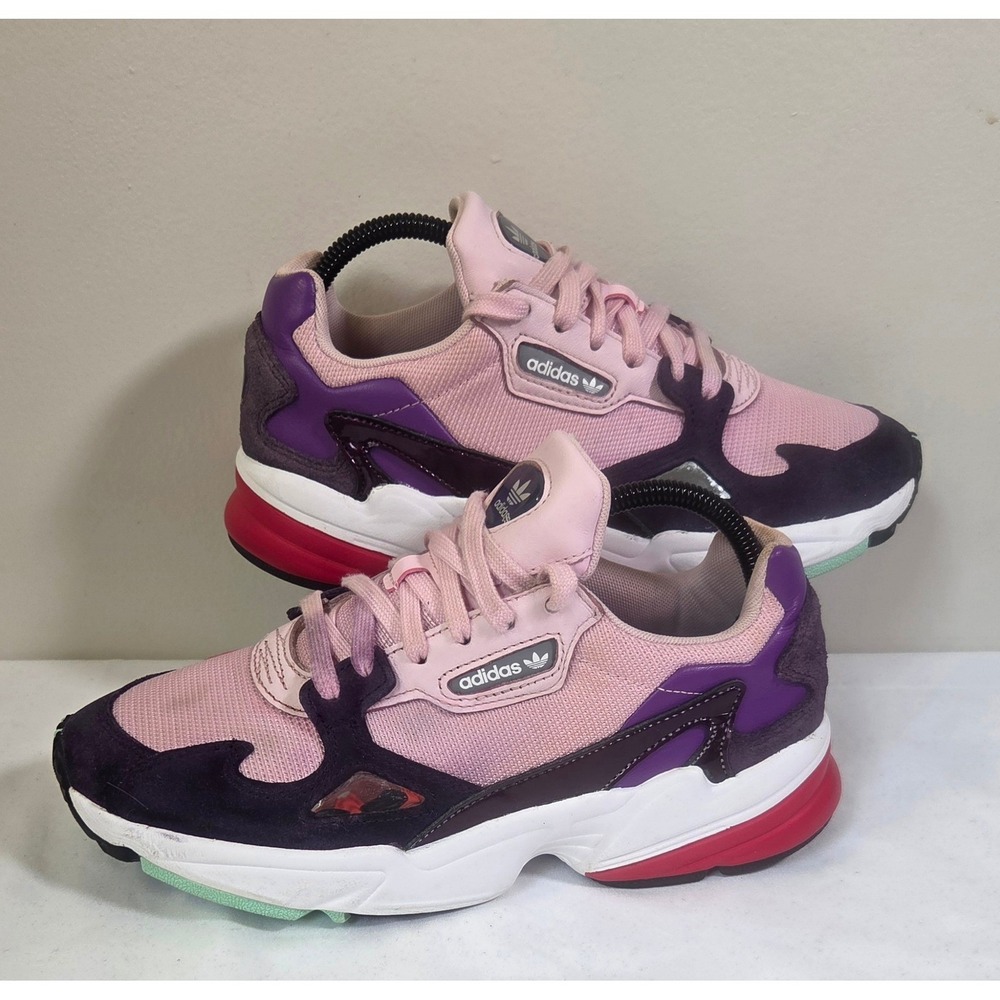 Adidas Falcon Orchid Collegiate Purple Women Running Shoes BD7825 Size 8.5